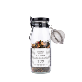 Theetje voor m&#039;n lieve zus - Flessenwerk