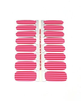 Nagel stickers Sugar Stripes - Blitsbee
