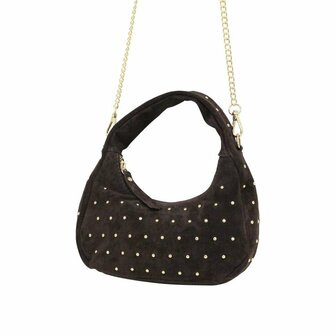 Tas Soft &amp; shine Donkerbruin - Baggyshop