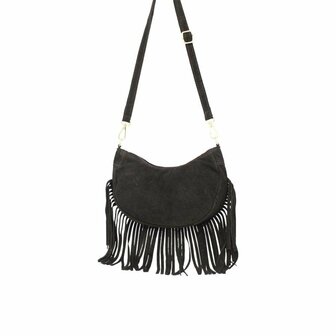 Tas Bohemian flair Donkerbruin - Baggyshop