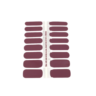 Nagel stickers Plum Kiss - Blitsbee