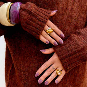 Nagel stickers Plum Kiss - Blitsbee