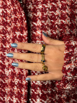 Nagel stickers Frost Glitter - Blitsbee