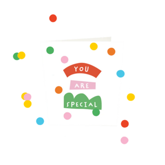 Confetti Card You are special - TheGiftLabel