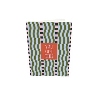 Kaart you got this - TheGiftLabel
