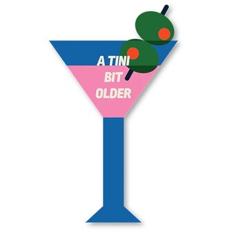 Kaart A tini bit older - TheGiftLabel