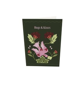 Kaart Hugs&amp;Kisses - TheGiftLabel