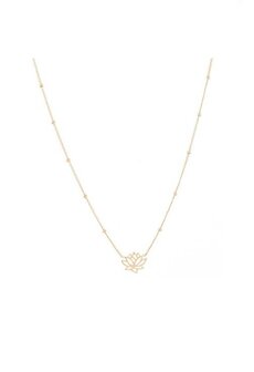 Ketting N1414-2 lotus goud - Day&amp;Eve
