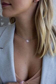 Ketting N1414-1 lotus zilver - Day&amp;Eve