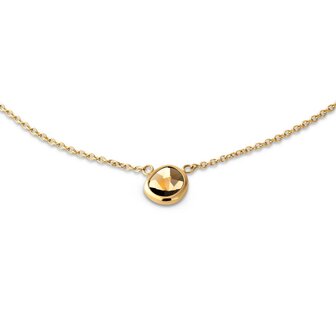 Ketting Friends Layla coffee FN23 goud - ​​​​​​​Melano