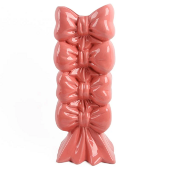 Vaas Strikjes roze