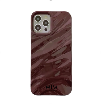 Telefoonhoesje Iphone Dreamy Burgundy - Mim Amsterdam