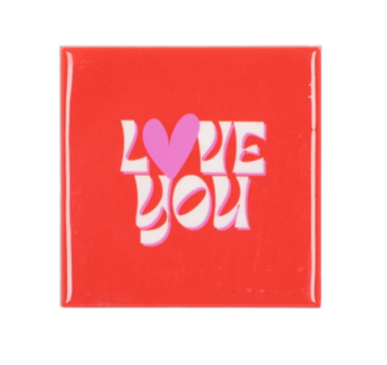 Tegeltje Love you