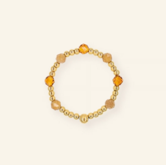 Ring MH271 Double Brown - Mable