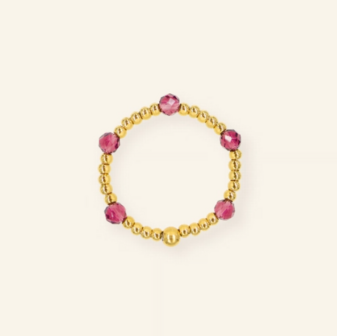 Ring MH272 Purple Facet - Mable