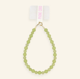 Telefoonkoord kort MH309 Matcha - MableHappiness