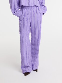 Broek Nova wide leg lila - Refined Department
