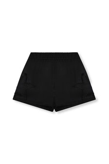 Short Mone tweedstof sterren zwart - Refined Department
