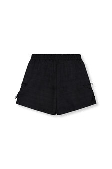 Short Mone tweedstof sterren zwart - Refined Department