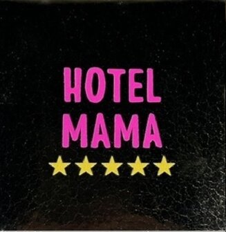 Tegeltje Hotel mama goud/roze - YETT