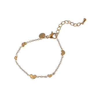 Armband TB61294-2 hartjes tiny goud - Day&amp;Eve