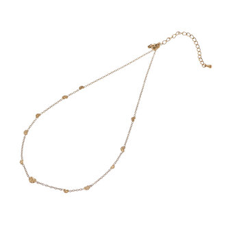 Ketting TN61294-2 hartjes tiny goud - Day&amp;Eve 