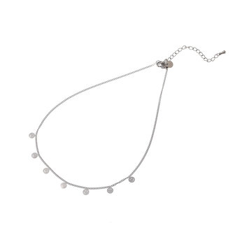 Ketting TN61295-1 smileys tiny zilver - Day&amp;Eve