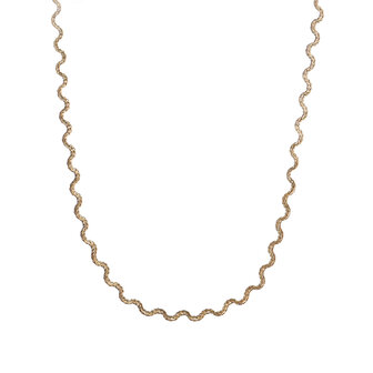 Ketting N61296-2 golven goud - Day&amp;Eve