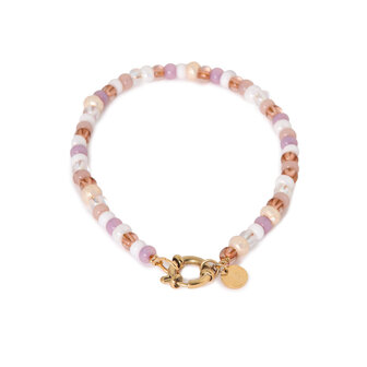 Armband K.SA.360.1 rose all day goud - Label Kiki