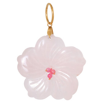 Bedel K.CH.19.1 fiore rosa goud - Label Kiki