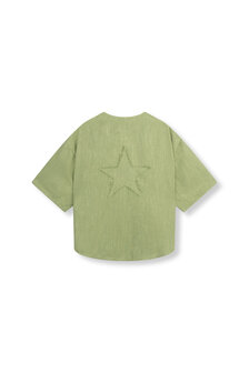 Baseball shirt Bennie groen - Refined Department