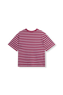 T-shirt Loui roze strepen - Refined Department
