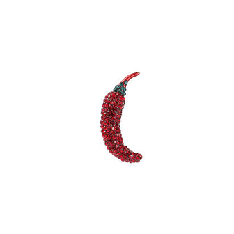 Broche BR613-2 Sparkly diamantjes rode peper - Day&amp;Eve