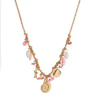 Ketting N61438-2 oceaan goud - Day&amp;Eve