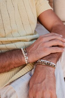 Armband Callum goud - George The Label
