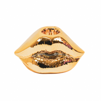 Kandelaar lips goud - HouseVitamin