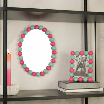 Fotolijst bubbels mint / roze - HouseVitamin