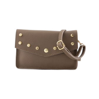 Tasje Laura taupe - Teatro