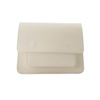 Tas Fenna beige leer - Teatro