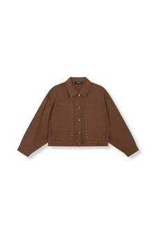 Jacket oversized Honni bruin - Refined Department