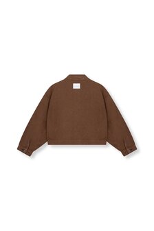 Jacket oversized Honni bruin - Refined Department