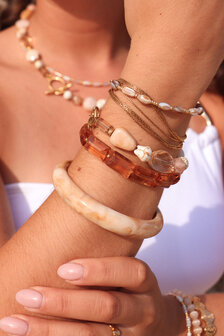Armband K.EX.66.1 Kiki goud - Label Kiki
