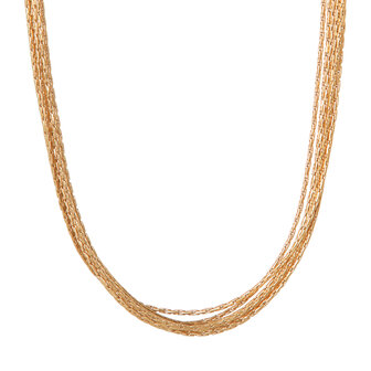Ketting K.SK.276.1 sea of gold goud - Label Kiki