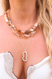Ketting K.EX.65.1 Kiki  goud - Label Kiki