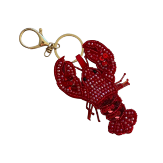 Sleutelhanger kreeft rood