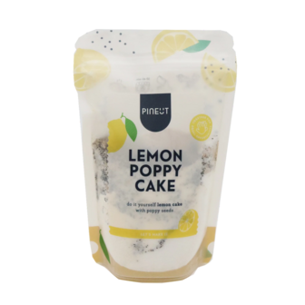 DIY lemon poppy cake - Pineut