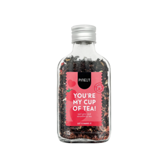 Theemix You're my cup of tea earl grey met aardbei  - Pineut