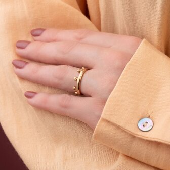 Friends Unite ring Flora goud FR79 - Melano