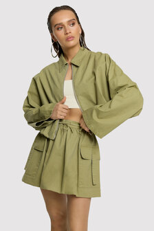 Ballon Rok Mandy groen  - Refined Department