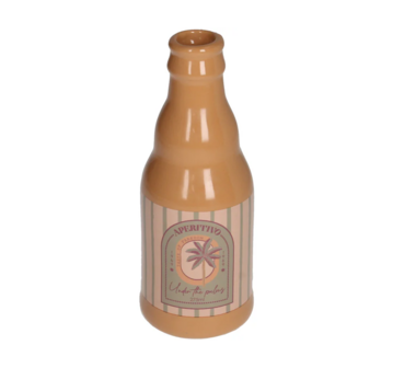 Vaas flesje Aperitivo palm oranje